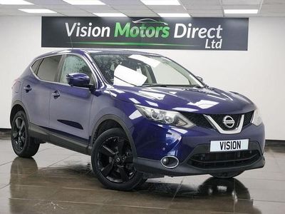Used Nissan Qashqai N-TEC 115 HP (84 kW) 2015 Blue SUV