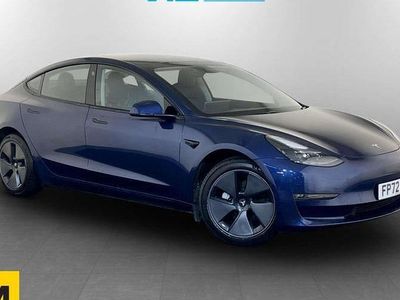 Used Tesla Model 3 Long Range AWD 258 kW (351 HP) 2022 Blue Sedan