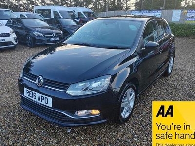 Used VW Polo Match 2016 Black Hatchback
