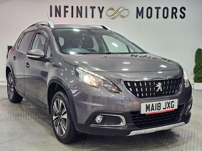 Grey Used 2018 Peugeot 2008 Allure SUV | £6,800 (Fair price)