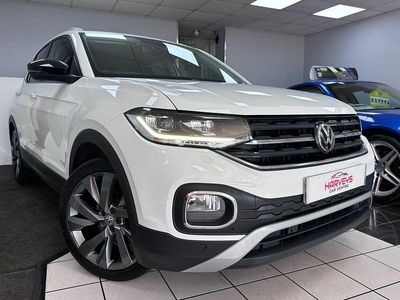 Used VW T-Cross Edition 115 HP (84 kW) 2019 White SUV