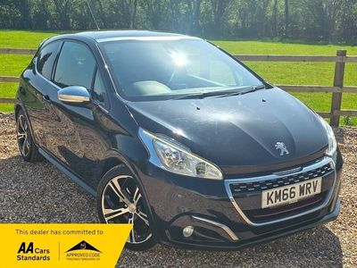 Used Peugeot 208 Prestige 208 HP (152 kW) 2017 Black Hatchback