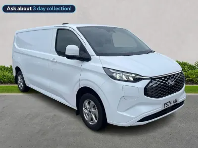 Used Ford E-Transit Limited 100 kW (136 HP) 2024 White Van