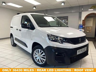White Used 2021 Peugeot Partner MPV | £10,250 (Fair price)