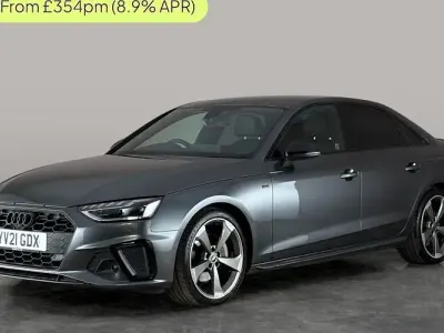 Used Audi A4 Black Edition 204 HP (150 kW) 2021 Grey Sedan