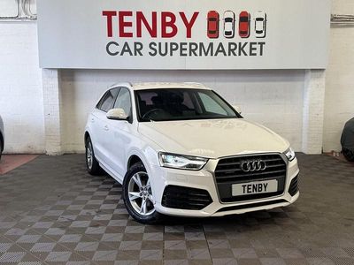 Begagnad Audi Q3 Sport 150 HK (110 kW) 2017 Vit SUV