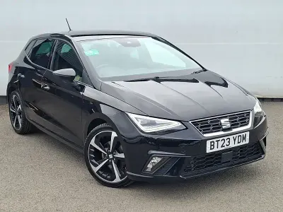 Used Seat Ibiza FR Sport 110 HP (80 kW) 2023 Black Hatchback