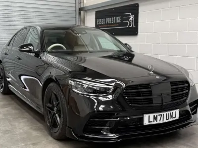 Used Mercedes S350 AMG line 2021 Black Sedan