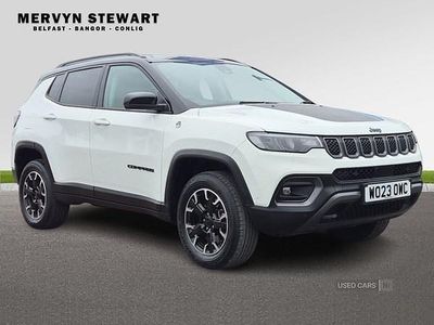 Used Jeep Compass Trailhawk 2023 White/black SUV