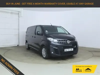 Used Vauxhall Vivaro 120 HP (88 kW) 2023 Black MPV