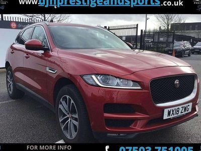 Used Jaguar F-Pace Portfolio 240 HP (176 kW) 2018 Red SUV