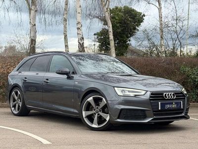 Used Audi A4 Black Edition 190 HP (139 kW) 2017 Grey Estate