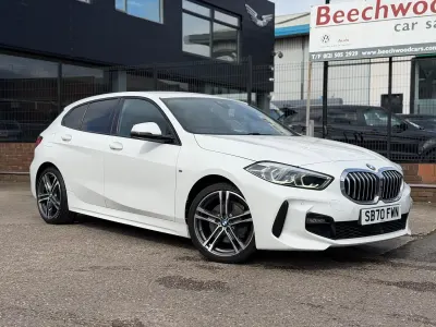 Used BMW 118 M Sport 2020 White Hatchback