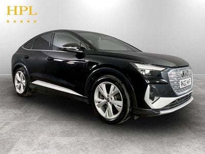 Used Audi Q4 Sportback e-tron S-Line 150 kW (204 HP) 2022 Black SUV