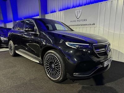 Used Mercedes EQC400 AMG Line Premium 300 kW (408 HP) 2021 Black SUV