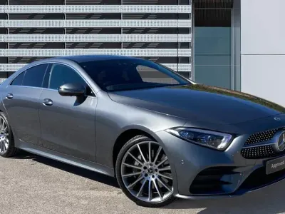 Begagnad Mercedes CLS400 AMG Line Premium Plus 340 HK (250 kW) 2018 Grå Sportkupé