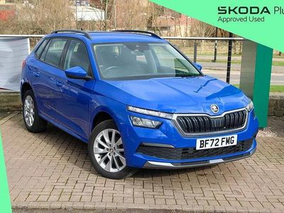 Used Skoda Kamiq SE 94 HP (69 kW) 2022 Energy blue SUV