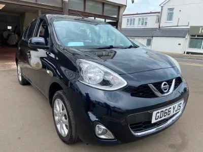 Used Nissan Micra Acenta 2016 Black Hatchback
