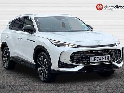 Metallic white pearl Used 2024 MG HS Trophy SUV | £18,700 (Fair price)