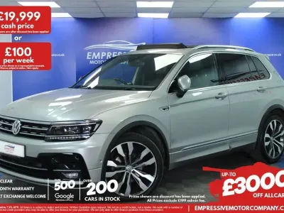 Second-hand VW Tiguan R-line 2019 Argintiu SUV