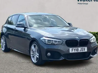 Used BMW 118 M Sport 134 HP (98 kW) 2018 Grey Hatchback