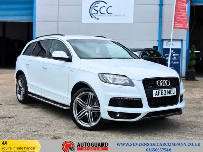 Used Audi Q7 S-line plus 245 HP (180 kW) 2013 White SUV