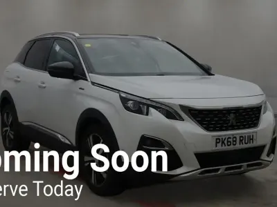 Used Peugeot 3008 GT-line 130 HP (95 kW) 2018 White SUV