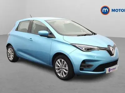 Used Renault Zoe Iconic 100 kW (136 HP) 2021 Blue Hatchback