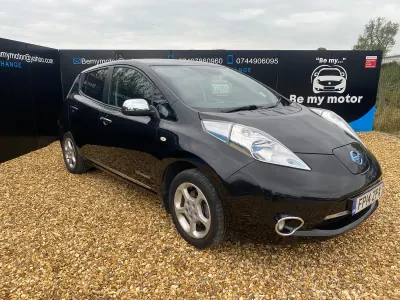 Used Nissan Leaf Acenta 80 kW (109 HP) 2014 Black Hatchback