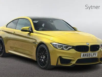 Used BMW M4 Competition Edition 444 HP (326 kW) 2019 Yellow Coupe