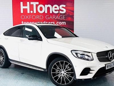 White Used 2016 Mercedes GLC250 AMG line Coupe | £20,995 (Fair price)