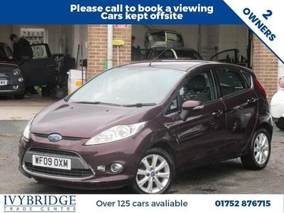 Red Used 2009 Ford Fiesta Zetec Hatchback | £2,395 (Fair price)