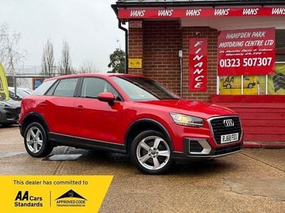Used Audi Q2 Sport 116 HP (85 kW) 2018 Tango red metallic SUV