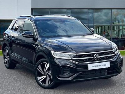 Deep black pearl New 2025 VW T-Roc R-line SUV | £28,499 (Super price)