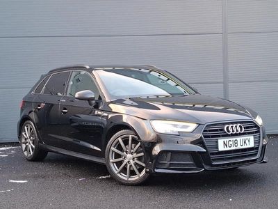 Black Used 2018 Audi A3 Black Edition Hatchback | £13,998 (Fair price)