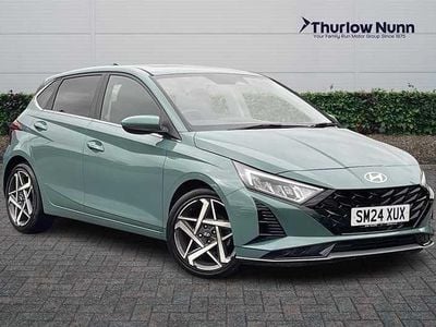 Used Hyundai i20 Ultimate 100 HP (73 kW) 2024 Green Hatchback
