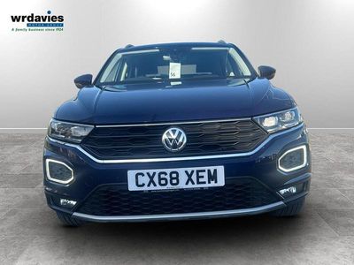 Used VW T-Roc SEL 115 HP (84 kW) 2018 Blue SUV