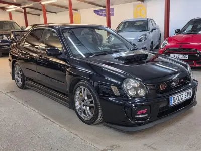 Used Subaru Impreza 261 HP (191 kW) 2002 Blue/black Sedan