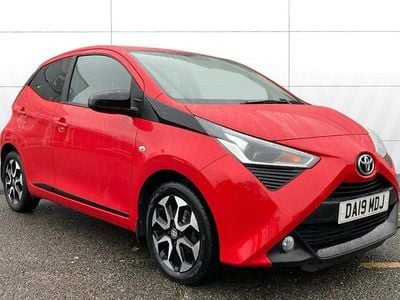 Used Toyota Aygo Trend 72 HP (52 kW) 2019 Red Hatchback