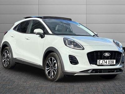 Used Ford Puma Titanium 125 HP (91 kW) 2024 Cactus gray SUV