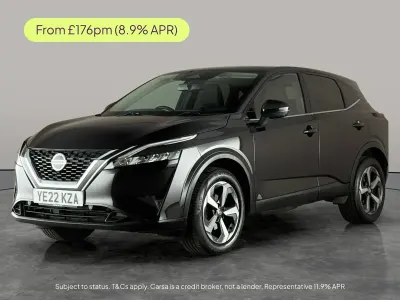 Used Nissan Qashqai N-Connecta 158 HP (116 kW) 2022 Black SUV