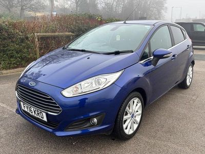 Blue Used 2016 Ford Fiesta Titanium Hatchback | £5,995 (Fair price)