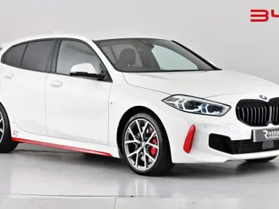 Used BMW 128 ti Comfort Edition 265 HP (194 kW) 2021 Alpine white Hatchback