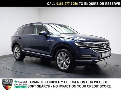 Used VW Touareg SEL 286 HP (210 kW) 2018 Blue SUV