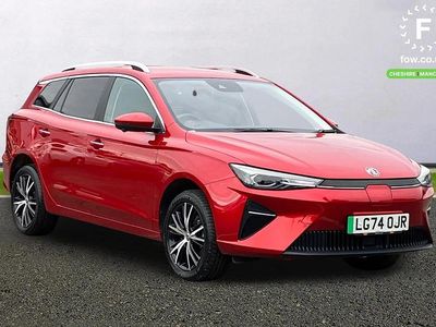 Red Used 2024 MG MG5 EV Trophy Estate | £17,499 (Fair price)