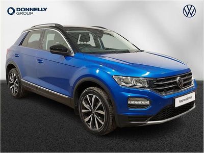 Used VW T-Roc Design 113 HP (83 kW) 2021 Blue SUV