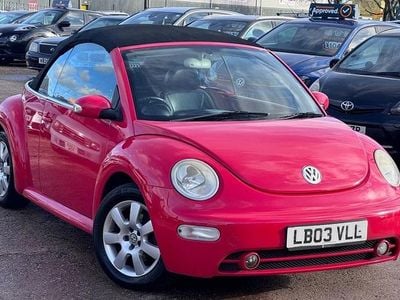 Red Used 2003 VW Beetle Cabriolet | £975 (Super price)