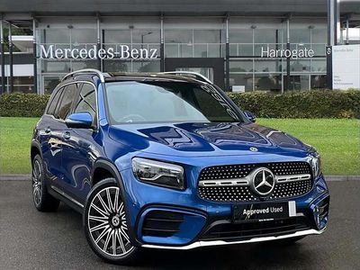 Blue Used 2024 Mercedes GLB200 AMG Line Premium Plus SUV | £36,450 (Fair price)