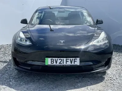 Used Tesla Model 3 Standard Range Plus 177 kW (241 HP) 2021 Black Sedan