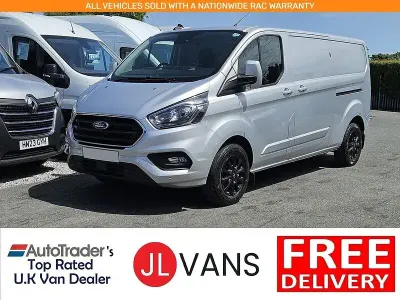 Used Ford Transit Custom Limited 130 HP (95 kW) 2023 Silver Van